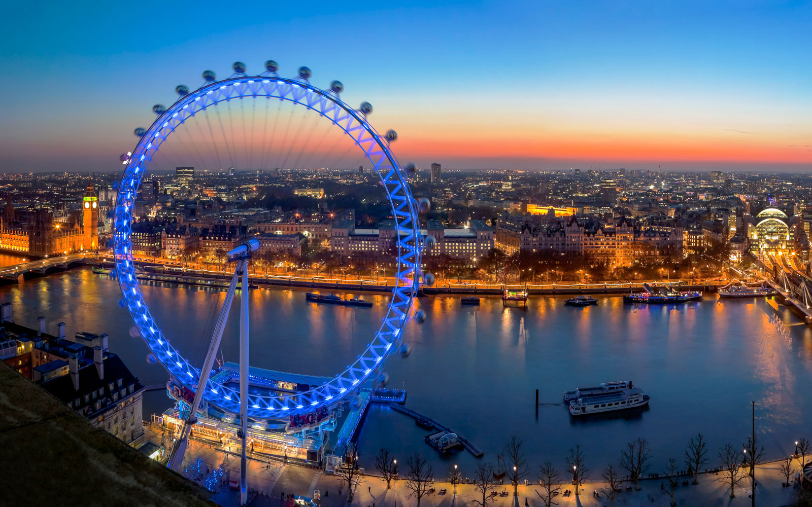 Полет на LONDON EYE — экскурсия по Великобритании от Амиго-С